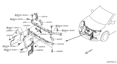 Панель (NISSAN) F25304MDMH Панель (NISSAN) F25304MDMH