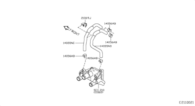   (NISSAN) 165463VA0A