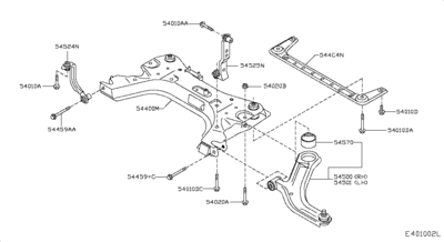   (NISSAN) 544009U21A