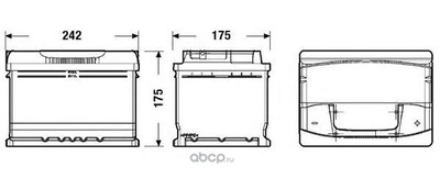   61/ 600 12 (EXIDE) EA612