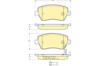 �������� ��������� �������, �������� ������ (Girling) 6133961