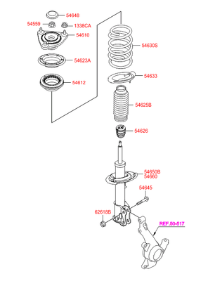  (Hyundai-KIA) 54661A6510