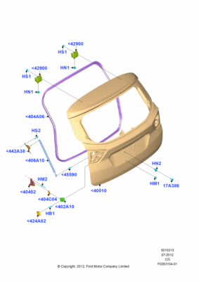 Клин (FORD) 1742326 Клин (FORD) 1742326