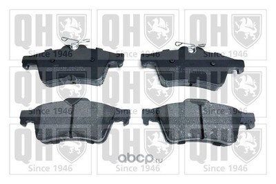 Комплект тормозных колодок, дисковый тормоз (QUINTON HAZELL) BP1498 Комплект тормозных колодок, дисковый тормоз (QUINTON HAZELL) BP1498