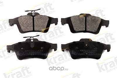 Комплект тормозных колодок, дисковый тормоз (Kraft Automotive) 6011532 Комплект тормозных колодок, дисковый тормоз (Kraft Automotive) 6011532