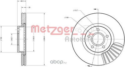   (METZGER) 6110162