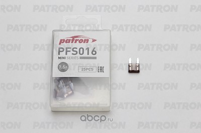  25 mini fuse 7.5a  (PATRON) PFS016