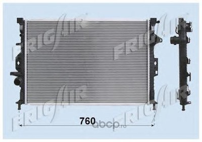 Радиатор (FRIG AIR) 01053107 Радиатор (FRIG AIR) 01053107