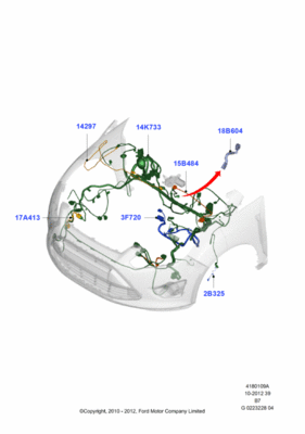 Электропроводка в сборе (FORD) 1835831 Электропроводка в сборе (FORD) 1835831