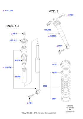  (FORD) 1216098