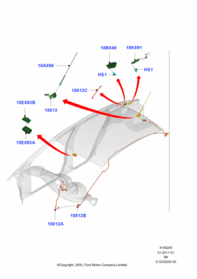 ������� GPS (FORD) 1582477