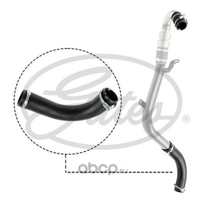 Патрубок турбокомпрессора (Gates) 090665 Патрубок турбокомпрессора (Gates) 090665