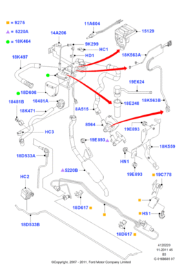 Выпускная труба (FORD) 1489433 Выпускная труба (FORD) 1489433