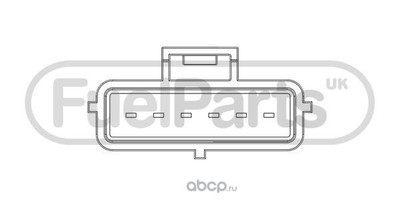 Расходомер воздуха (SMPE) MAFS033OE Расходомер воздуха (SMPE) MAFS033OE