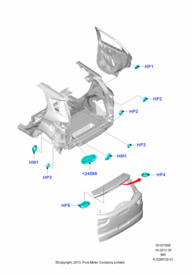  , 12x18 (FORD) 4103500