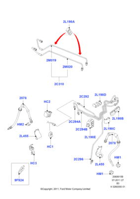 Комплект (FORD) 1501153 Комплект (FORD) 1501153