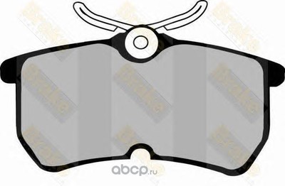 Комплект тормозных колодок, дисковый тормоз (BRAKE ENGINEERING) PA1188 Комплект тормозных колодок, дисковый тормоз (BRAKE ENGINEERING) PA1188