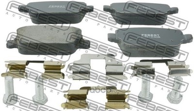 Колодки тормозные задние комплект (Febest) 2101CA2R Колодки тормозные задние комплект (Febest) 2101CA2R