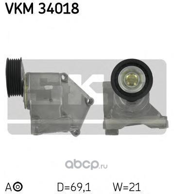  ,   (Skf) VKM34018