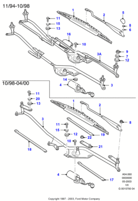 ������� �������� ����� ���� ������� (FORD) 1124510