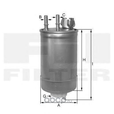 Топливный фильтр (FIL FILTER) ZP8078FMBM Топливный фильтр (FIL FILTER) ZP8078FMBM