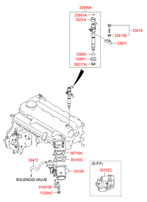 Iso  Kia Ceed (Hyundai-KIA) 351002A160