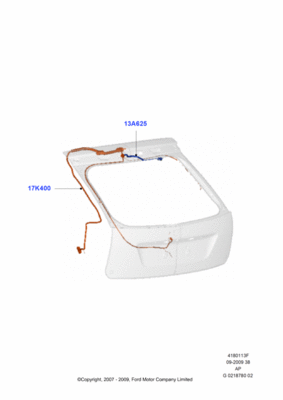 Провод в сборе (FORD) 1498943 Провод в сборе (FORD) 1498943