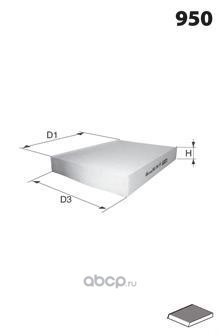 Фильтр, воздух во внутренном пространстве (Mecafilter) R20 Фильтр, воздух во внутренном пространстве (Mecafilter) R20