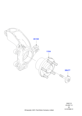 ������� �������� � ����� (FORD) 1471854