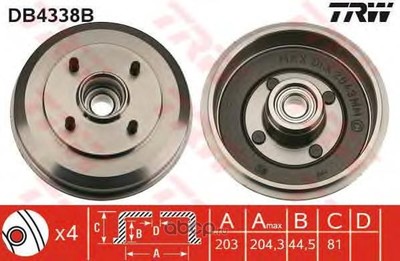   (TRW/Lucas) DB4338B