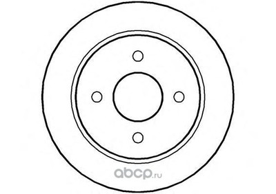 Тормозной диск (NATIONAL) NBD202 Тормозной диск (NATIONAL) NBD202
