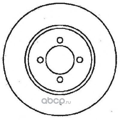 Тормозной диск (Jurid) 561375J Тормозной диск (Jurid) 561375J
