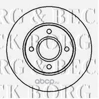  ,  2  (BORG & BECK) BBD4120