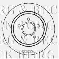 Диск тормозной, комплект 2 шт (BORG & BECK) BBD4453 Диск тормозной, комплект 2 шт (BORG & BECK) BBD4453