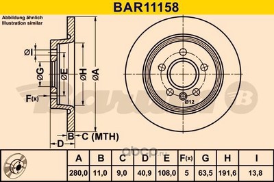   (BARUM) BAR11158