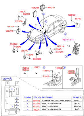 Датчик подушки безопасности (Hyundai-KIA) 959203K150 Датчик подушки безопасности (Hyundai-KIA) 959203K150