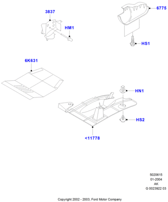  (FORD) 1077606