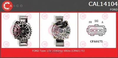  (CASCO) CAL14104