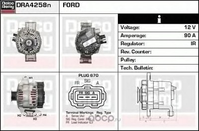 ��������� (Delco remy) DRA4258N