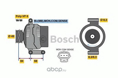  (Bosch) 0986049670