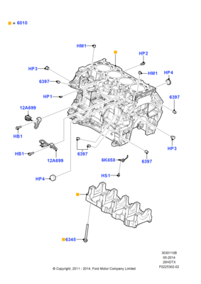  (FORD) W700115S437