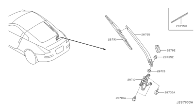    (NISSAN) 28790CD001