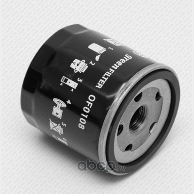 Фильтр масляный (Green Filter) OF0108 Фильтр масляный (Green Filter) OF0108
