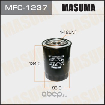 Фильтр масляный (Masuma) MFC1237 (фото)