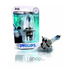 12342XV+B1 PHILIPS  H4 X-tremeVision (+130%) 12V 60/55W (.1) (Philips) 12342XVB1