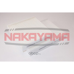 Фильтр салона комплект PEUGEOT 207 1.4/1.6/HDI 06- (NAKAYAMA) FC117NY