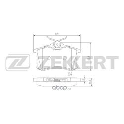  . .  Audi A4 / Avant II III 00- A6 / Avant II 97- Skoda Fabia (6Y) 99- Octavi (Zekkert) BS1127