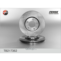 Диск тормозной передний (FENOX) TB217362