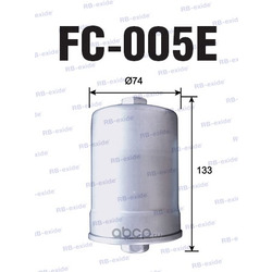 Топливный фильтр (Rb-exide) FC005E