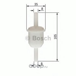 Топливный фильтр (Bosch) 0450904058
